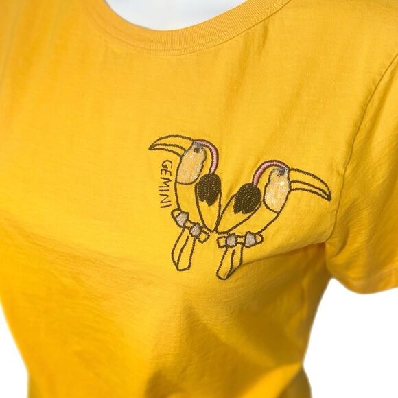 J. Crew Gemini ‘Party of Two’ T-Shirt - Picture 3 of 9